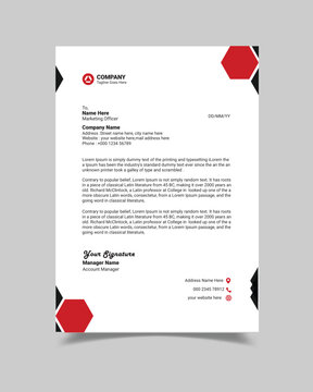 Creative Letterhead Template Design I Letterhead Design
