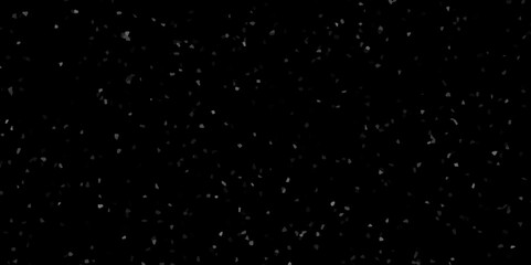 Dust Particles Background. Macro slow motion shot. Twinkling Stars Night Sky Background. Alpha channel, seamless looped background