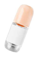 Nail polish bottle isolated