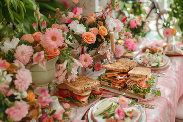 sandwich, ham, cheese, bread, food, lunch, dinner, snack, delicious, tasty, filling, fresh, ingredients, nutrition, recipe, cooking, homemade, meal, plate, cutlery, wooden table, background, isolated