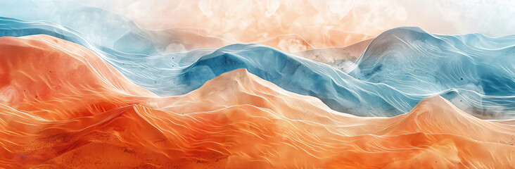 watercolor pattern of sand based on nature natural pattern for wallpapers , in the style of...