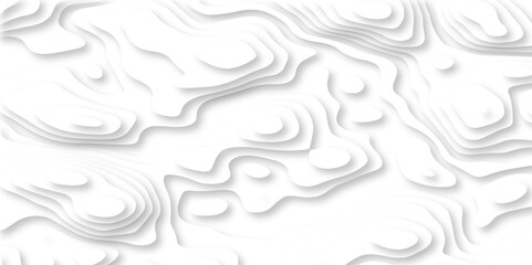 Fototapeta na wymiar Gray and white wave Seamless abstract white papercut background 3d realistic design use for ads banner and advertising print design vector. 3d topography relief. Vector topographic illustration.