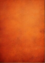 Fototapeta premium Dark orange background paper vintage grunge grainy texture from Generative AI