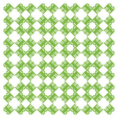 Seamless pattern oriental ornament
