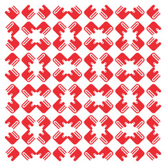 Seamless pattern oriental ornament
