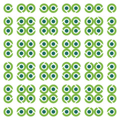 Seamless pattern oriental ornament