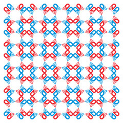 Creative ethnic style vector seamless pattern