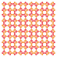 Creative ethnic style vector seamless pattern