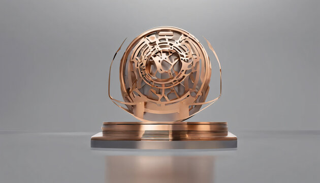bronze trophy