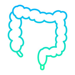 Large Intestine Gradient Linear Style