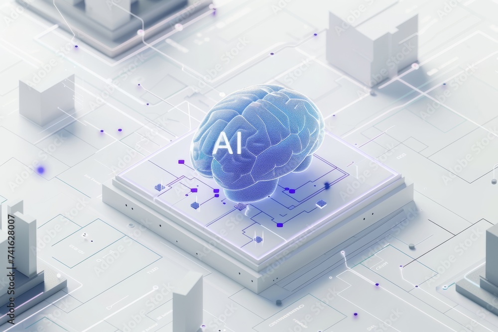 Poster ai brain chip gaba. artificial intelligence synaptic cleft mind quantum resistant post quantum crypt