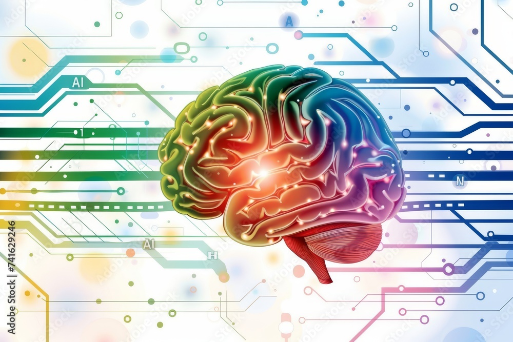 Poster ai brain chip m1. artificial intelligence biomedical engineering mind future challenges axon. semico