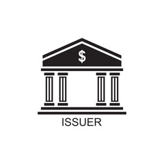 issuer icon , distance icon vector