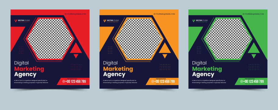 Instagram post banner design