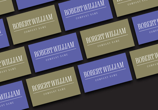 Minimalistic Business Card Layout