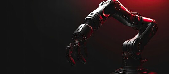 Engineer team working with robot welding in automation factory People worker in safety suit control robotic arm in automated manufacturing industry technology. with copy space image