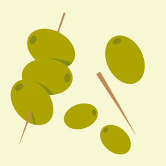 Olives Vector 