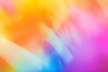 A bright abstract image with soft, flowing colors in yellow, pink, and blue shades.
