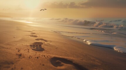 As gentle waves caress the beach, seagulls wheel and cry overhead, bearing witness to the enduring friendship