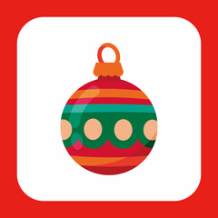 Obraz premium Christmas Icon Illustration Design