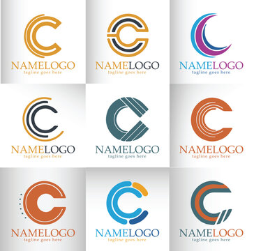 Vector Assortment of C-Letter Logos
