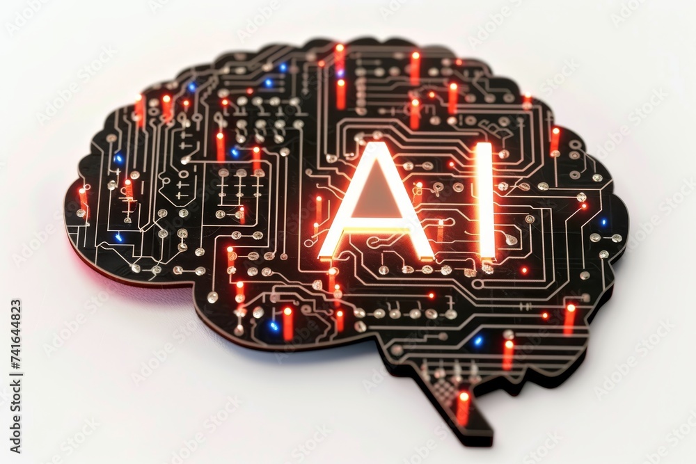 Poster ai brain chip memory write. artificial intelligence quantum resistant post quantum communication min