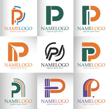 A Collection of Creative P-Letter Logos