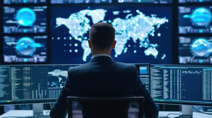 The challenges faced by a cybersecurity analyst in protecting sensitive information from cyber threats