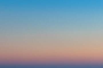 Gradient abstract background of sunset sky, blue, pink color.
