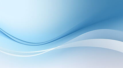 Néon effet flou, fumée, vague en mouvement, bleu électrique et clair sur fond blanc. Pour conception et création graphique, bannière	