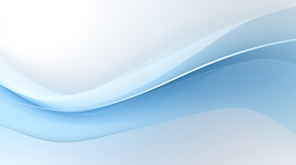 Néon effet flou, fumée, vague en mouvement, bleu électrique et clair sur fond blanc. Pour conception et création graphique, bannière	