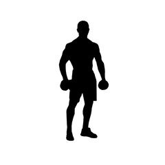Bodybuilder fitness and gym silhouettes  large pack of vector silhouette design, isolated white background
gym silhouette 
workout silhouette vector