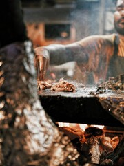 Indian street food in Bengaluru