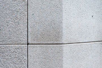 surface of the stone wall