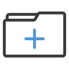 Obraz premium new folder icon