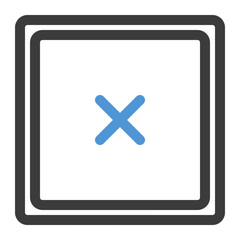 Fototapeta premium close icon