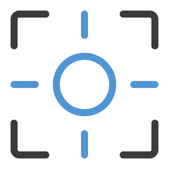 Obraz premium focus icon