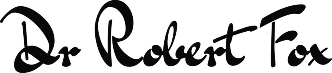 Handwriting photography logo template
