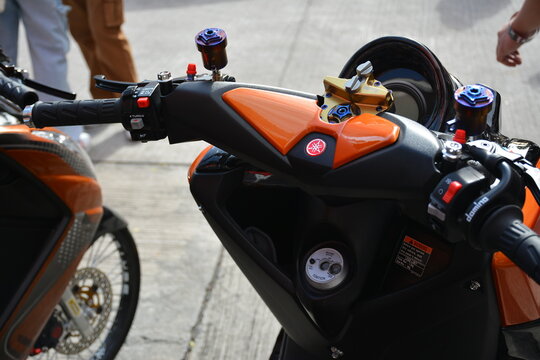 Yamaha nmax 155 at Revolve Car Show in Manila, Philippines