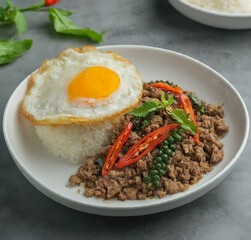 Pad Kra Pao Moo. Generative AI