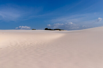Entre o céu e as dunas