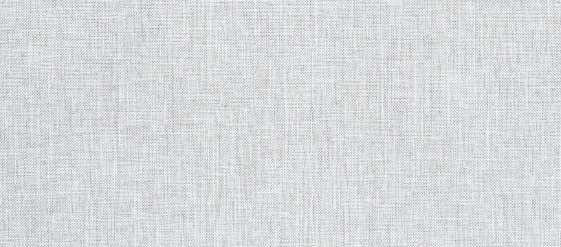 Linen texture, fabric background, textile pattern, fiber cloth. Light gray canvas. Threads surface, sacking material. Sackcloth mesh structure. Cotton backdrop for design.