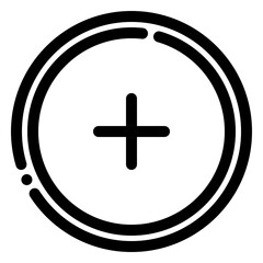 Obraz premium add icon