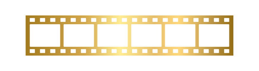 Camera roll. Vector illustration isolated on white background