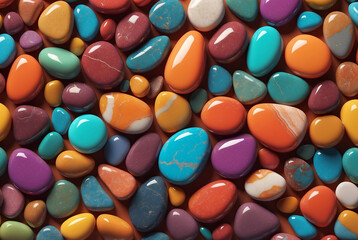 Fototapeta na wymiar background of bright multi-colored jasper stones. wallpaper