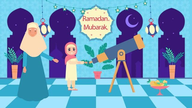 Ramadan Mubarak - Exploring the Stars with Family During the Holy Month