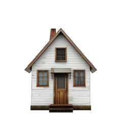 A Halfway House for Recovery.. Isolated on a Transparent Background. Cutout PNG.
