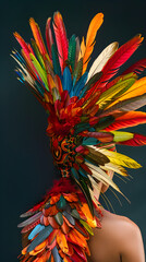 beautiful colorful indigenous cultural dresses