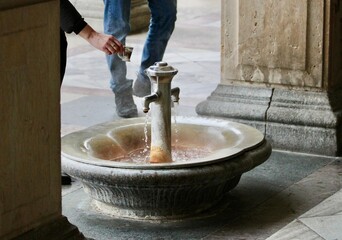 Thermal drinking water in Karlovy Vary