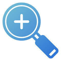 Fototapeta premium zoom in icon